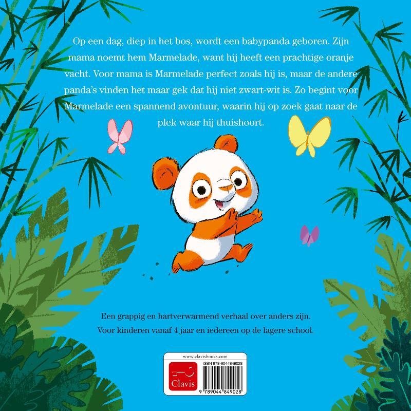 Marmelade de oranje panda (Hardback)