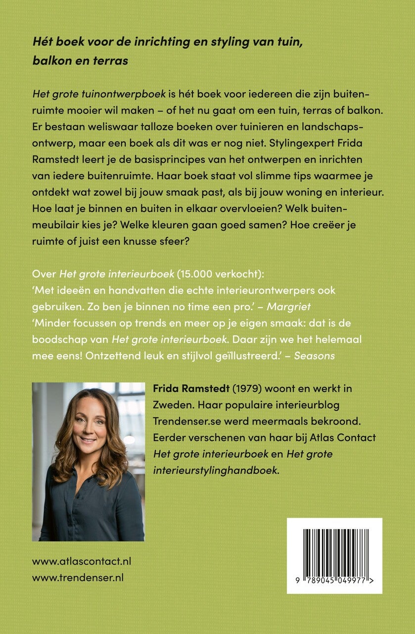 Het grote tuinontwerpboek (Hardback)