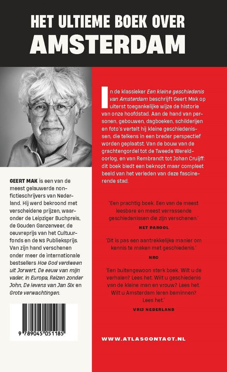 Een kleine geschiedenis van Amsterdam (Hardback)