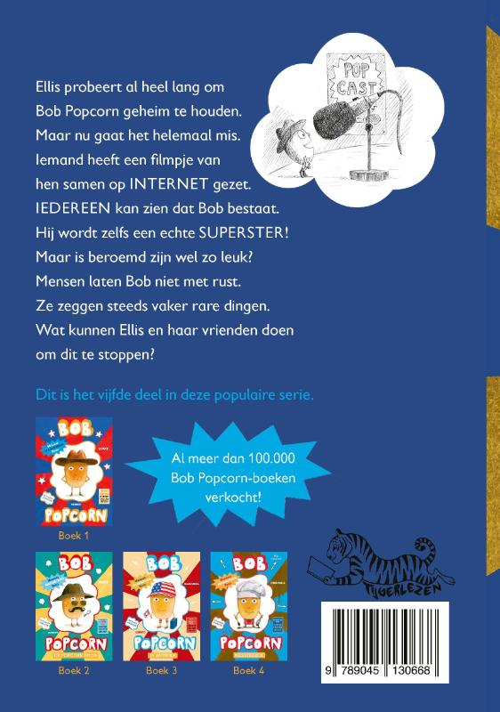 Bob Popcorn wordt beroemd (Hardback)