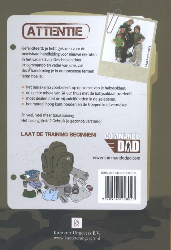 Commando papa (Paperback)