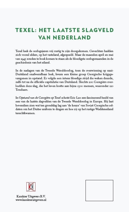 Opstand van de Georgiërs (Hardback)