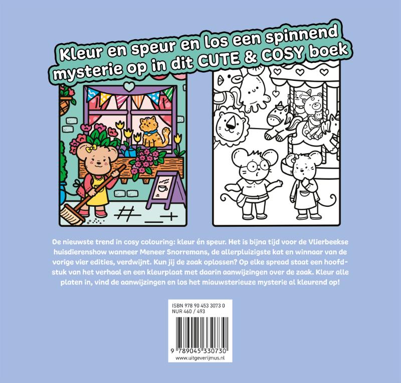 Kleur en speur: De verdwenen kat (Paperback)