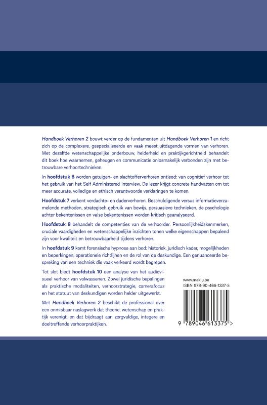 Handboek verhoren (Paperback)