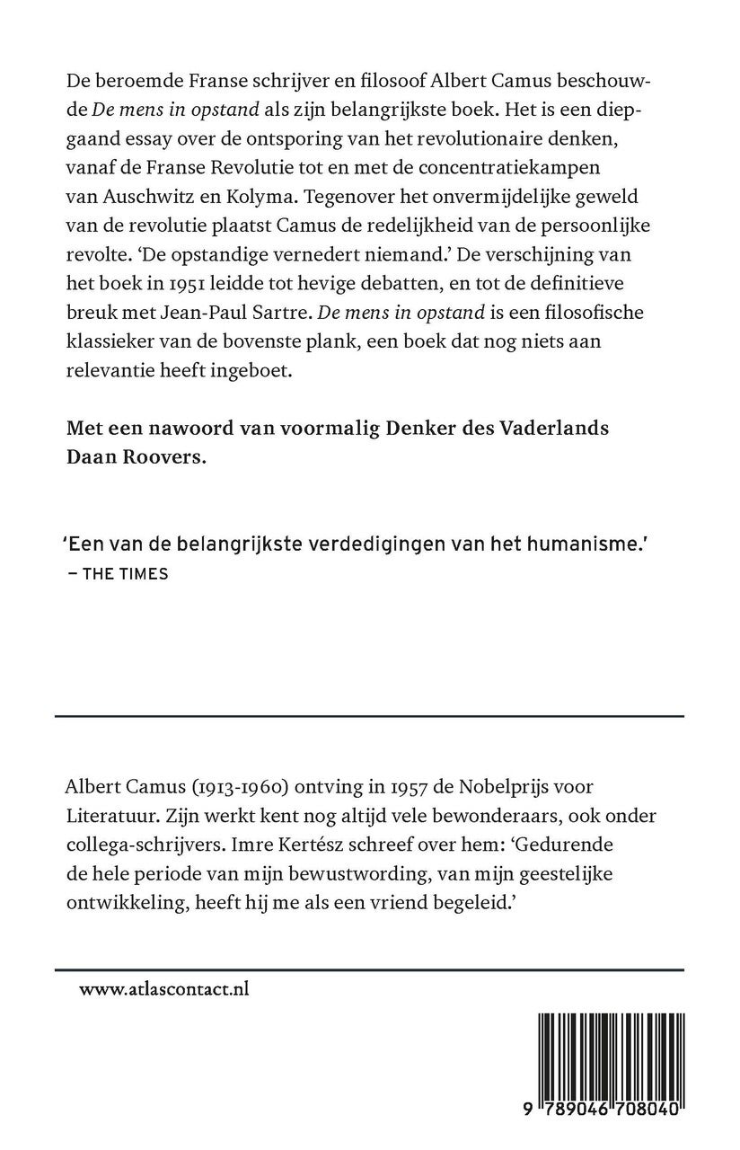 De mens in opstand (Paperback)