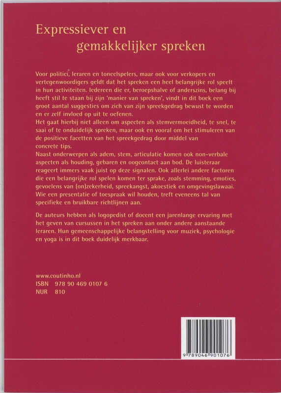 Expressiever en gemakkelijker spreken (Paperback)