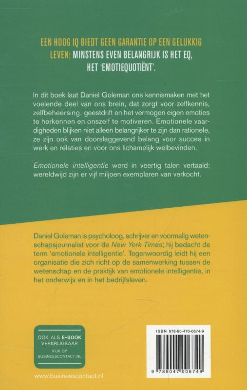 Emotionele intelligentie (Paperback)