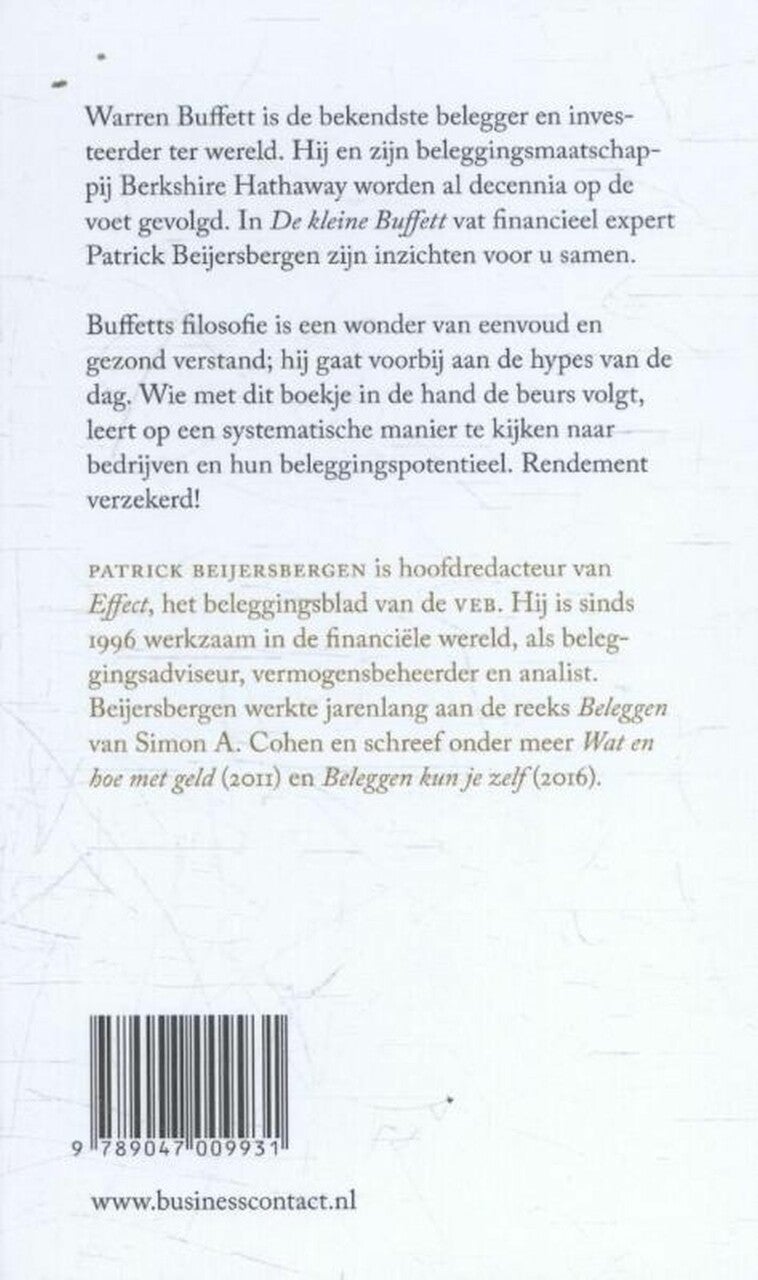 De kleine Buffett (E-book)