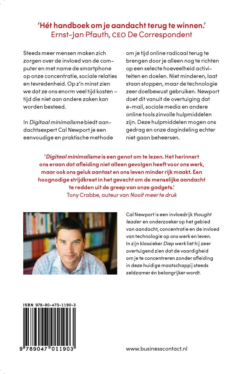 Digitaal minimalisme (Paperback)