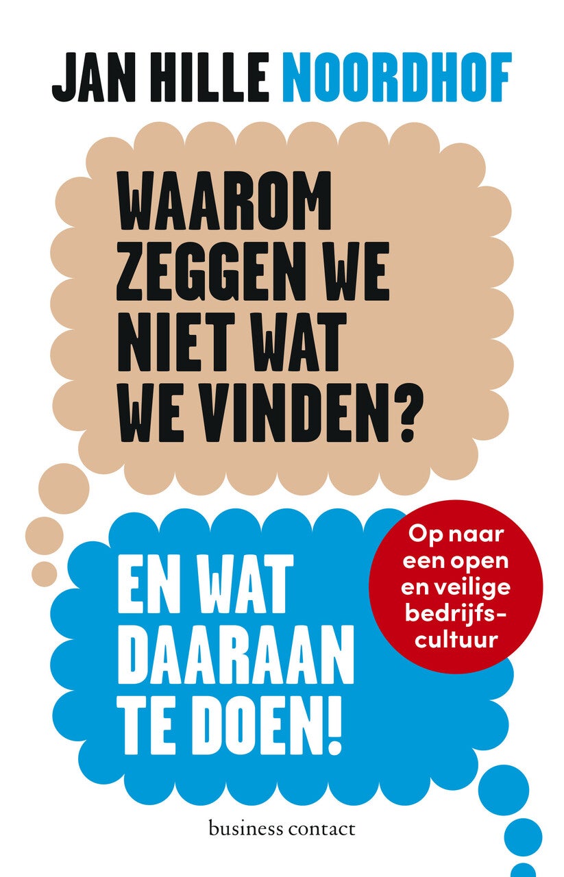 Waarom zeggen we niet wat we vinden? (E-book)