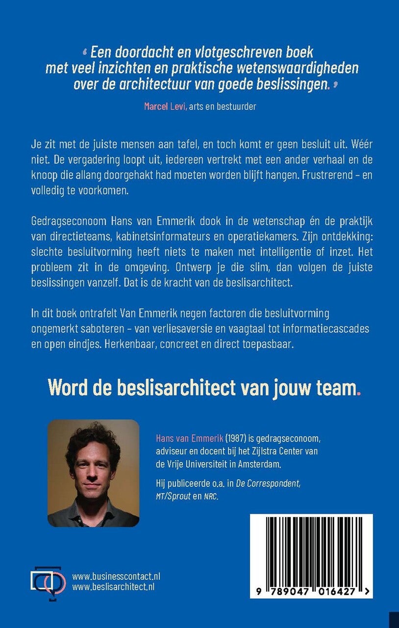 De beslisarchitect (Paperback)
