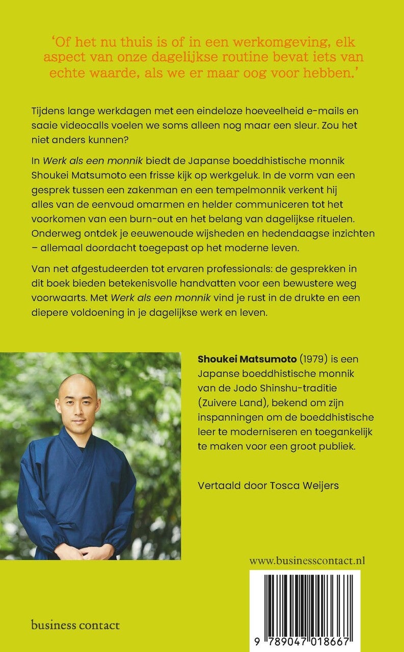 Werk als een monnik (E-book)