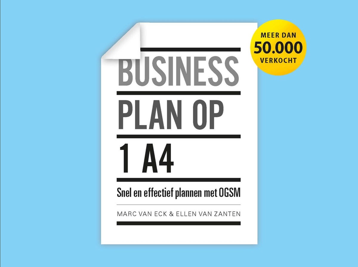 Businessplan op 1 A4 (E-book)