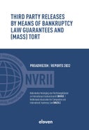 Third Party Releases by Means of Bankruptcy Law Guarantees and (Mass) Tort (Paperback)