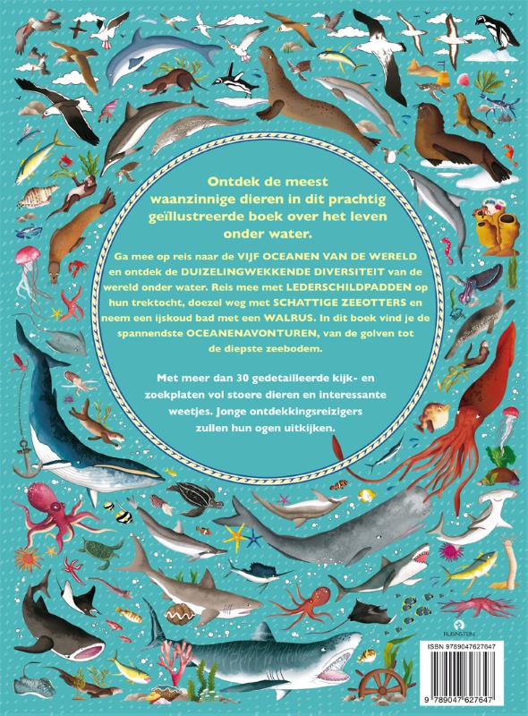 De grote oceanenatlas (Hardback)