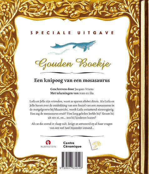 Een knipoog van een mosasaurus (Hardback)