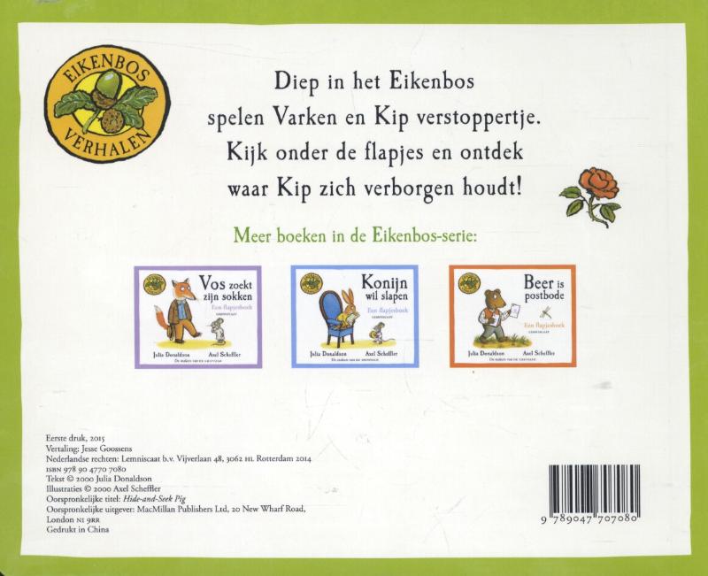 Varken speelt verstoppertje (Hardback)