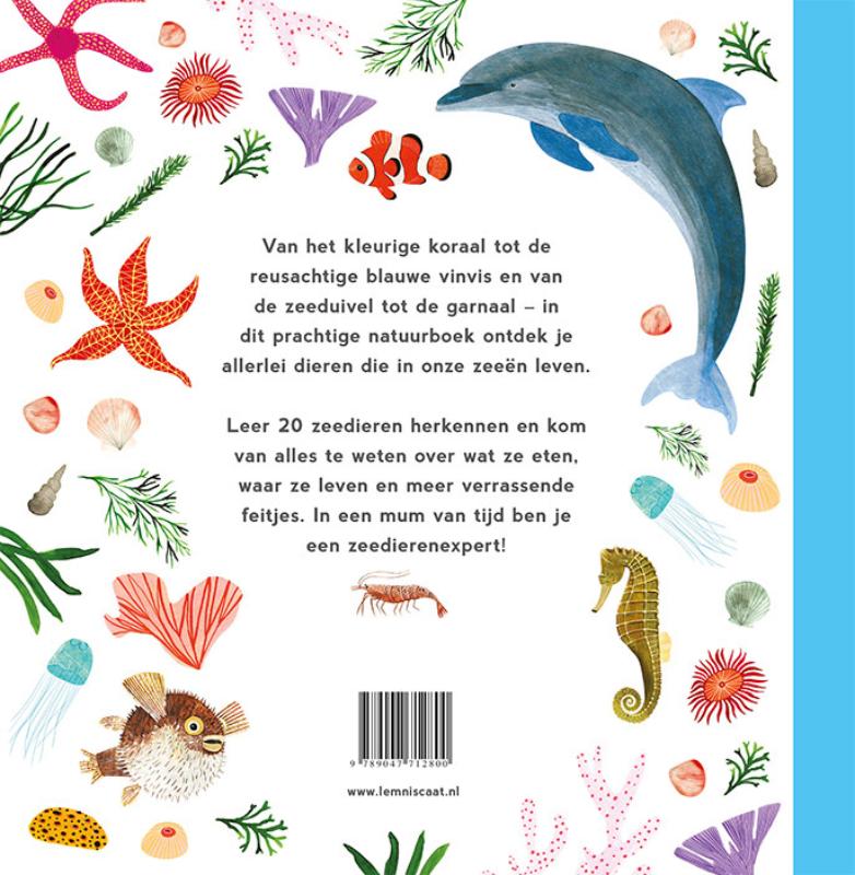 Mijn eerste zeedierenboek (Hardback)