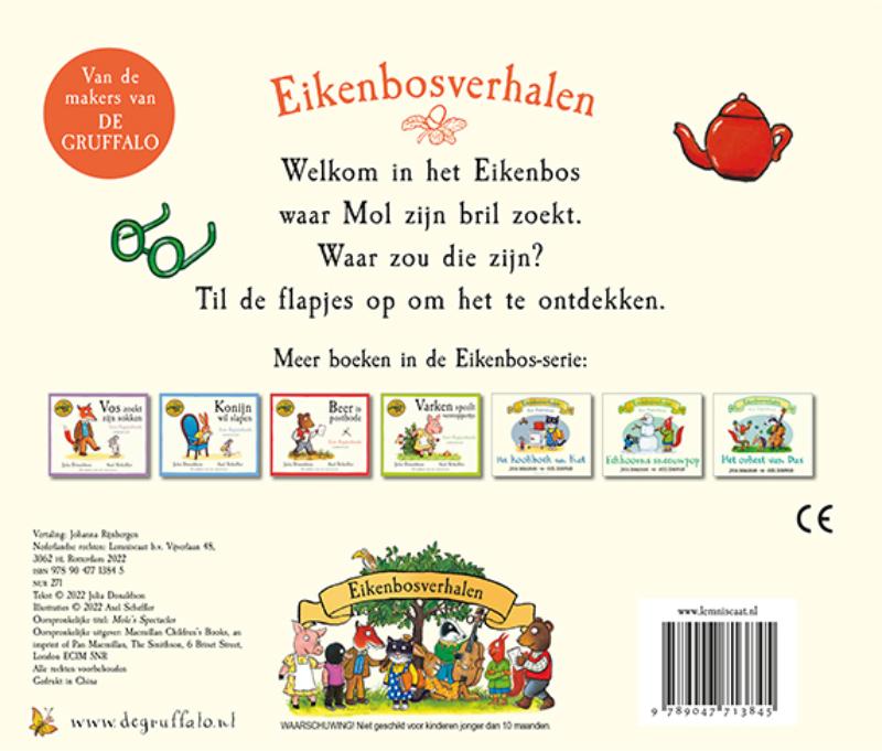 De bril van mol (Kartonboek)