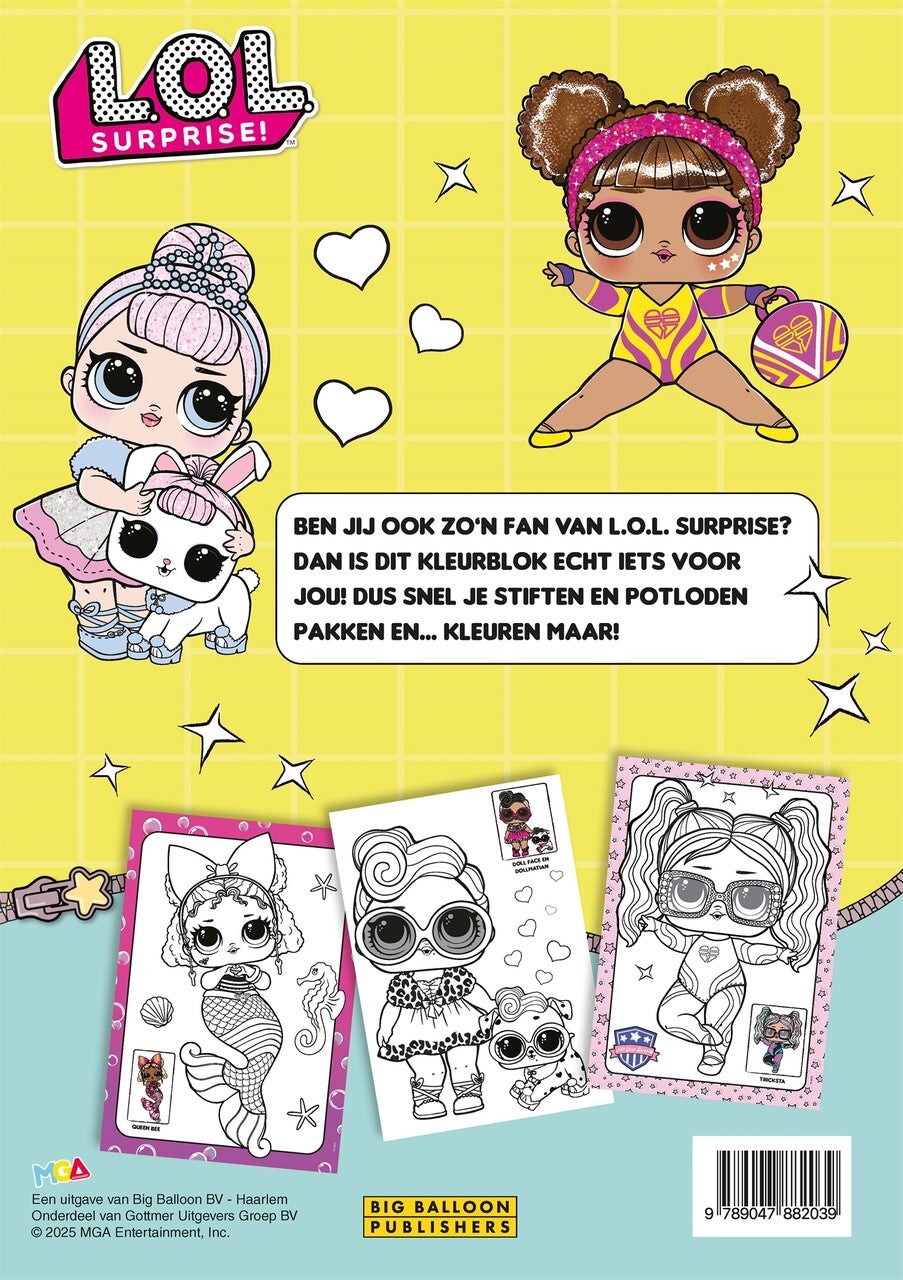 L.O.L. Surprise! kleurblok (Paperback)