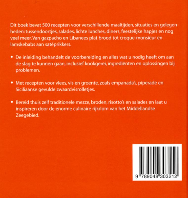 500 mediterrane gerechten (Hardback)