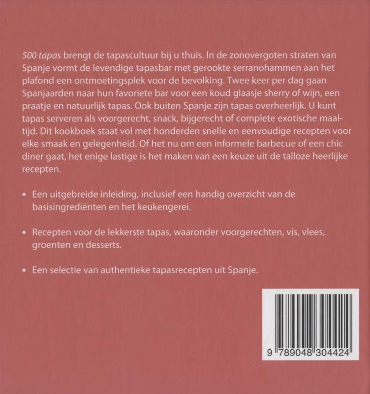 500 Tapas (Hardback)