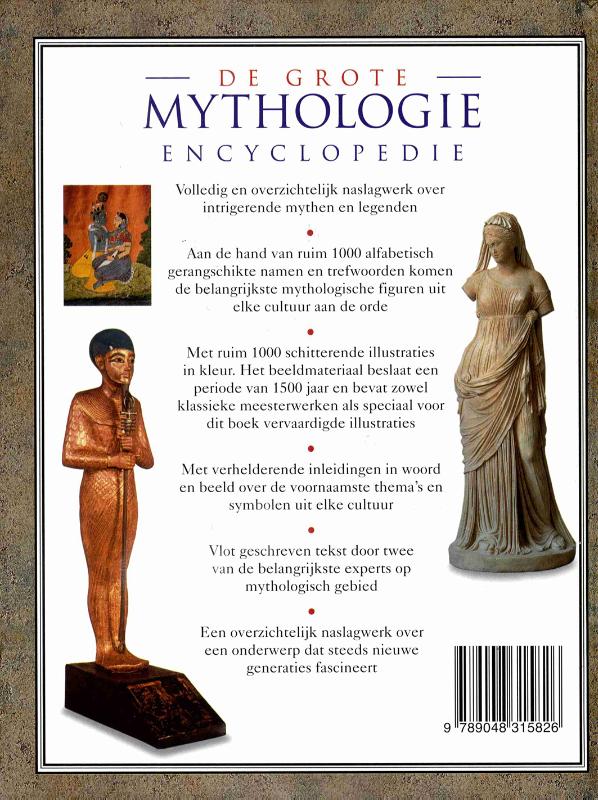 De grote mythologie encyclopedie (Hardback)