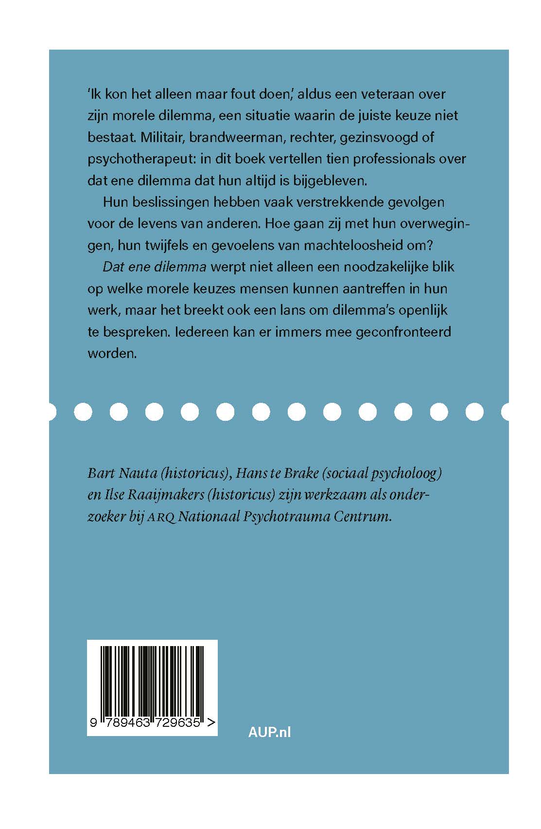 Dat ene dilemma (E-book)