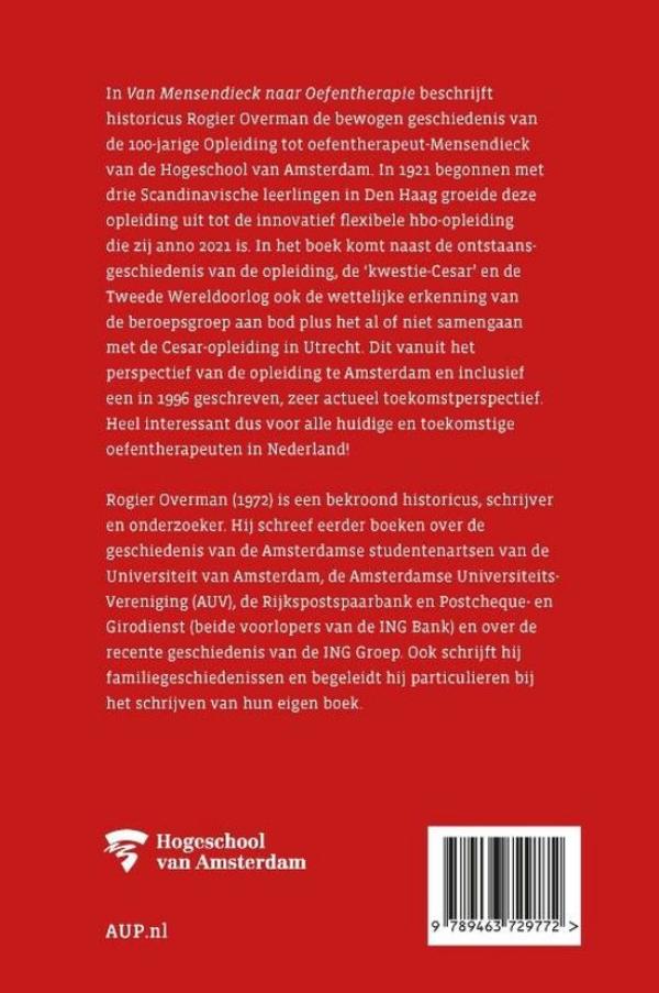 Van Mensendieck naar Oefentherapie (E-book)