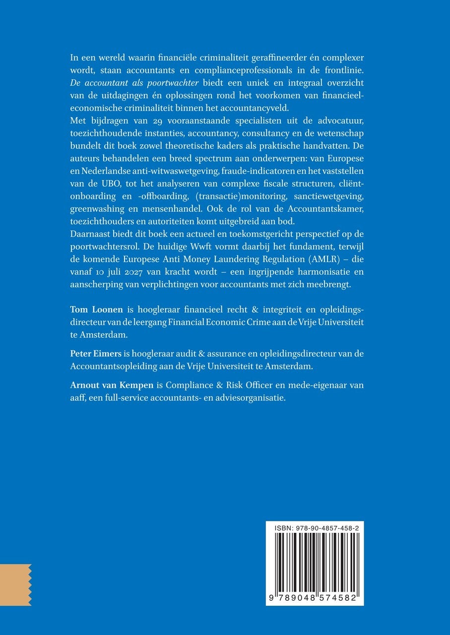 De accountant als poortwachter (E-book)