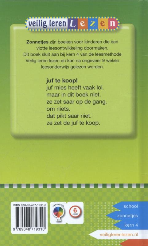 Juf te koop! (Hardback)