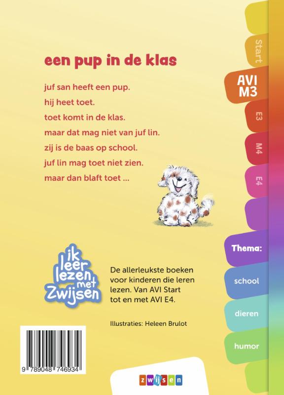 een pup in de klas (Hardback)