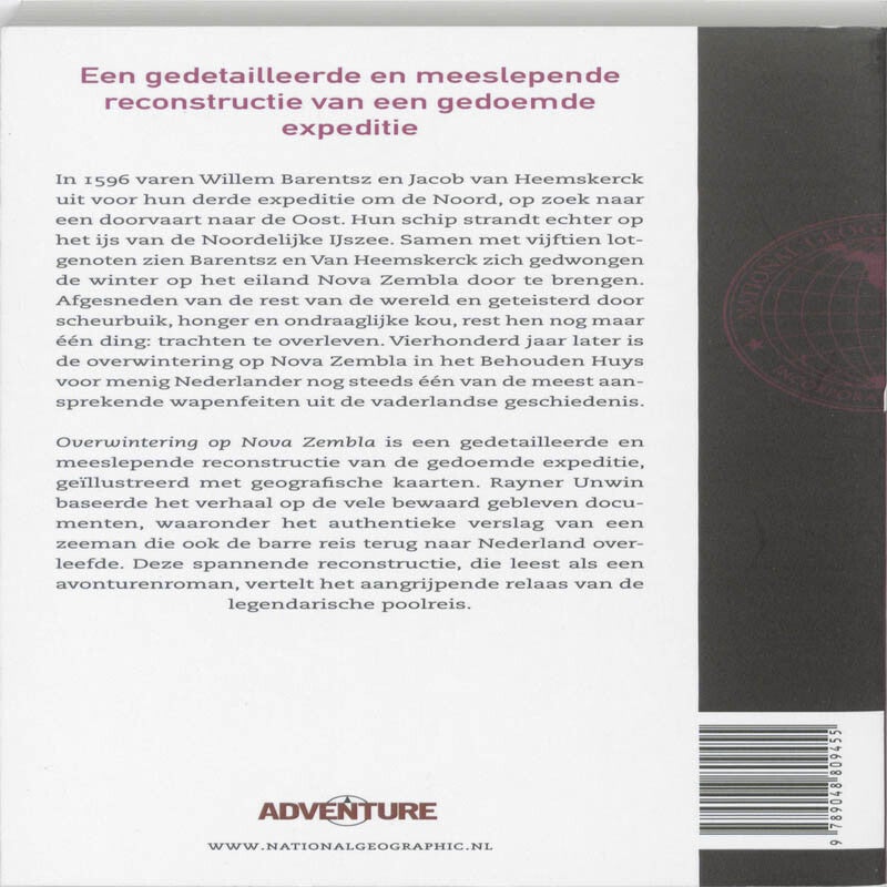 Overwintering op Nova Zembla (Paperback)