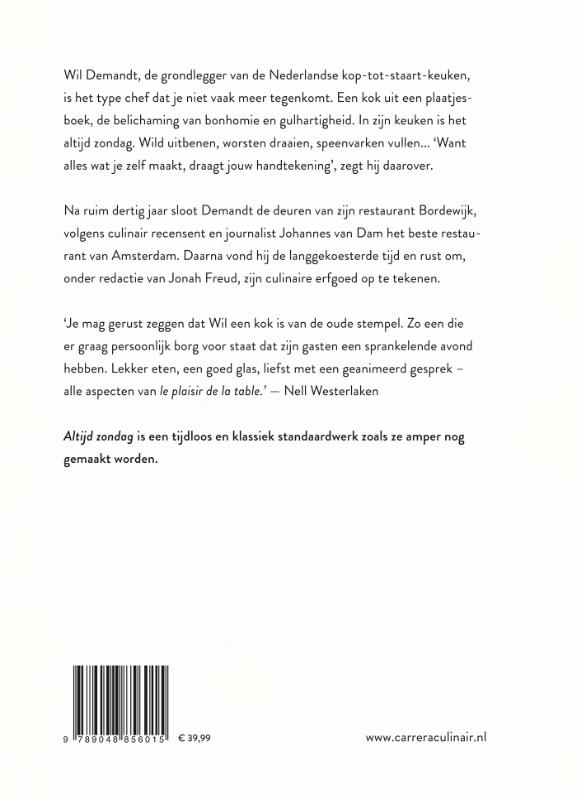 Altijd zondag (Hardback)