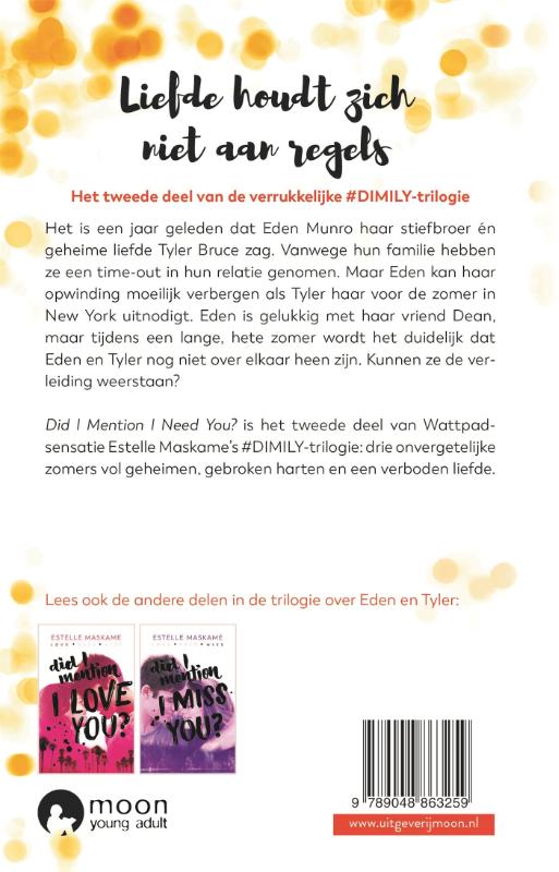 Did I Mention I Need You? (Paperback)