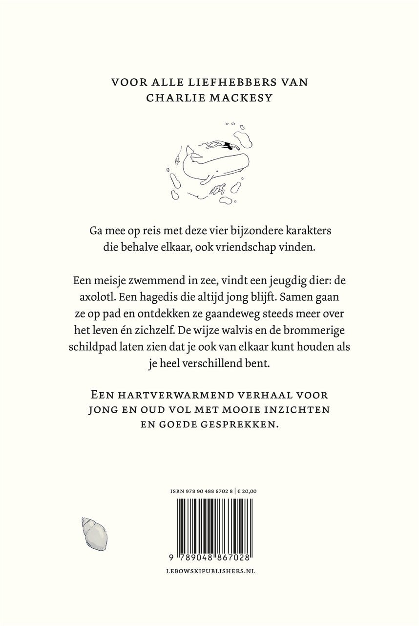 Het meisje, de walvis, de schildpad en de axolotl (E-book)