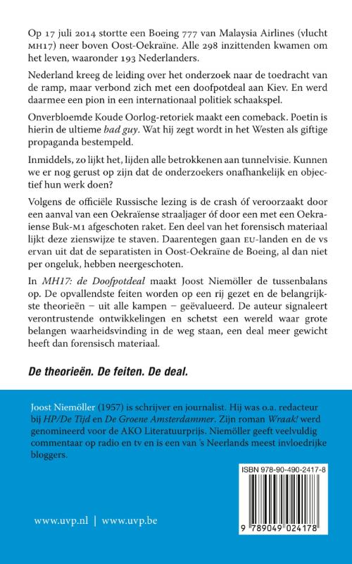 MH17 de doofpotdeal (Paperback)