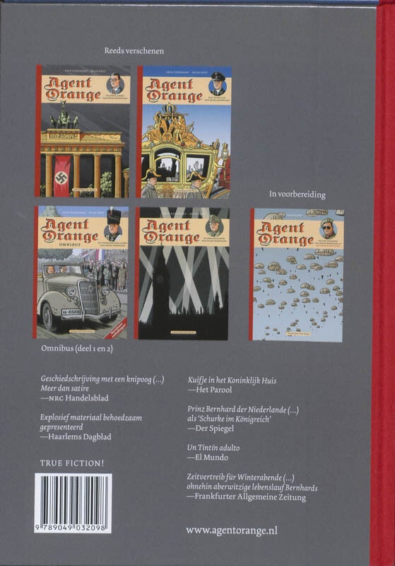 De oorlogsjaren van prins Bernhard (Hardback)