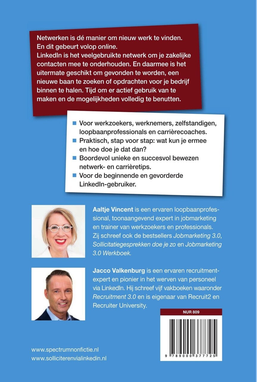 Solliciteren via LinkedIn (E-book)