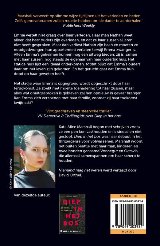 Niemand mag het weten (Paperback)