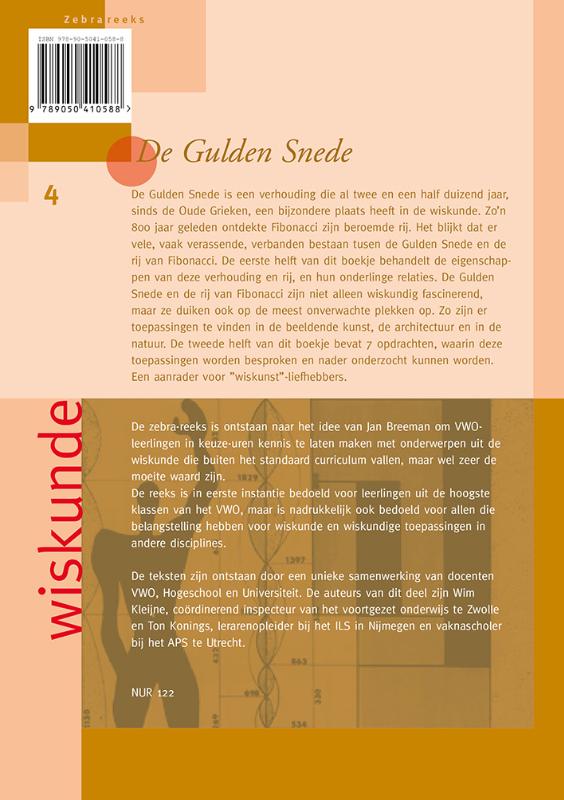De gulden snede (Paperback)