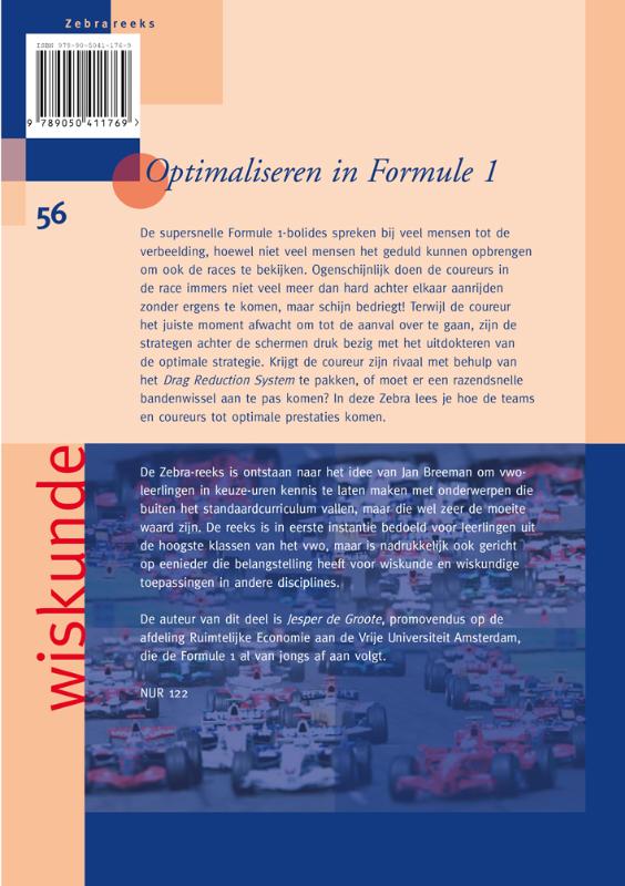 Optimaliseren in Formule 1 (Paperback)