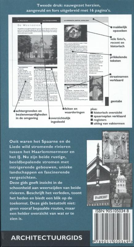 Gebouwen langs het Spaarne en de Liede (Paperback)