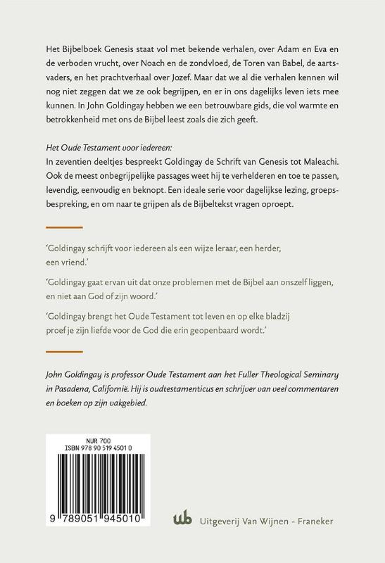 Genesis voor iedereen (Paperback)
