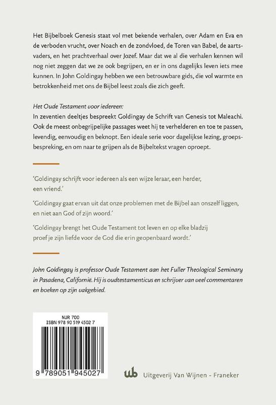Genesis voor iedereen (Paperback)