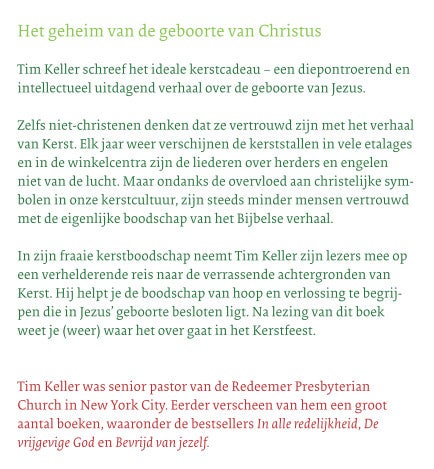 Kerstboodschap (Paperback)