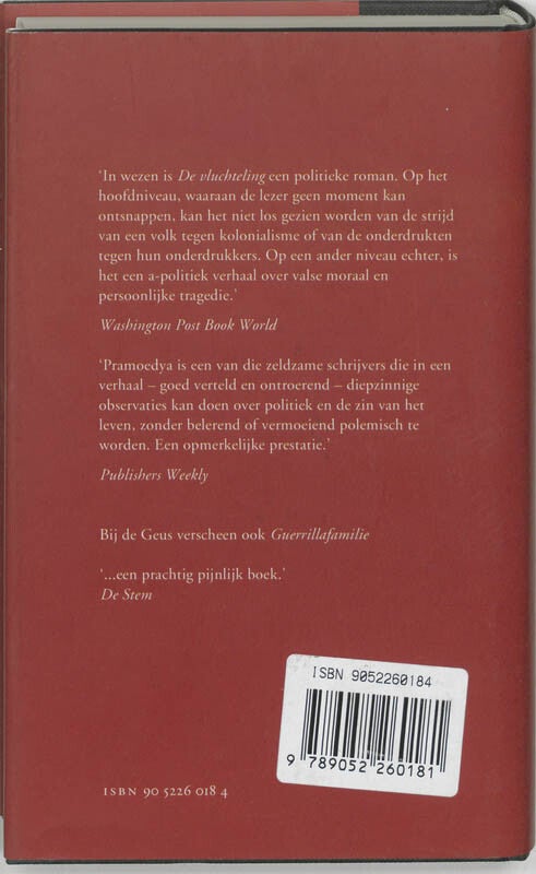 De vluchteling (Hardback)