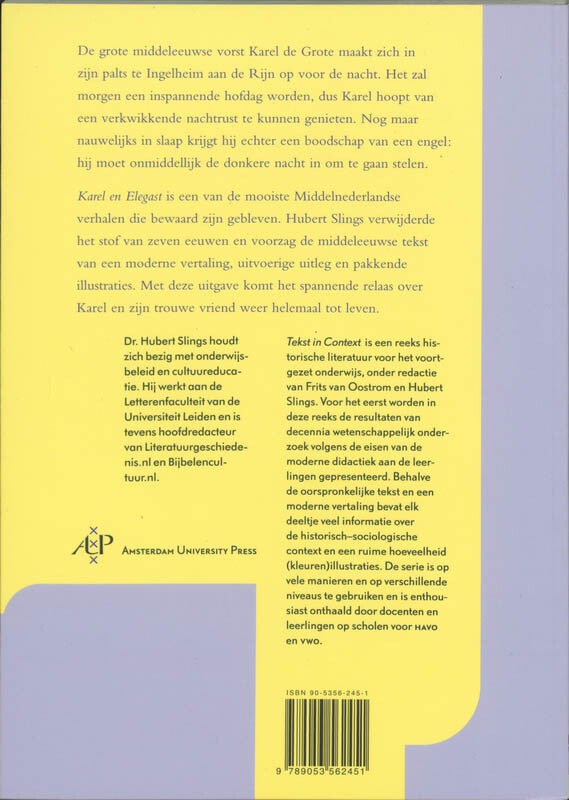 Karel en Elegast (Paperback)