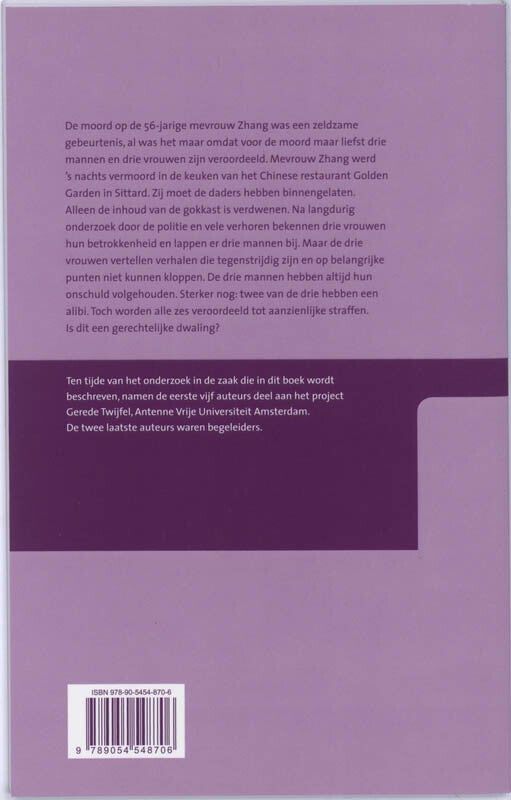 De dood in het Chinese restaurant (Paperback)