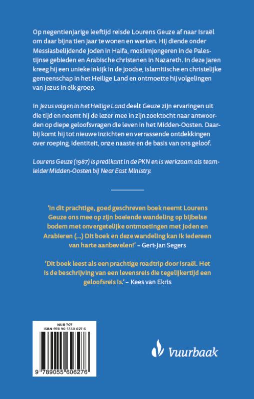 Jezus volgen in het Heilige Land (Paperback)